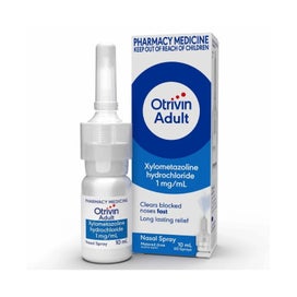 Listing 3 of 3 for Otrivin ADULT Nasal Spray 10ml Max 2