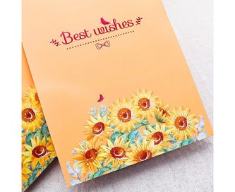 Listing 2 of 3 for Greeting Card 3D Effect Folding Flower Greeting Card for Birthday Mothers Day