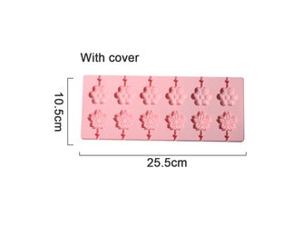 Listing 2 of 5 for Silicone Lollipop Molds, Chocolate Hard Candy Molds, Great for Lollipop, Suck