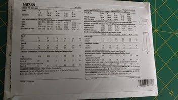 Listing 2 of 2 for New Look 6758 Pants and cropped top