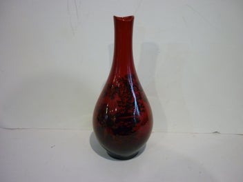 Listing 1 of 6 for FLAMBE ROYAL DOULTON VASE #1612
