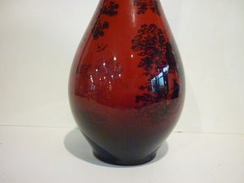 Listing 3 of 6 for FLAMBE ROYAL DOULTON VASE #1612