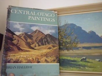 Listing 9 of 11 for BRIAN HALLIDAY . "THE APPLE TREE". OIL ON BOARD