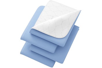 Listing 2 of 9 for Incontinence Bed Pads Washable Bed Pads for Adults Pets Seniors -Blue