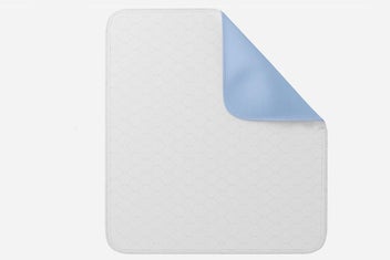 Listing 3 of 9 for Incontinence Bed Pads Washable Bed Pads for Adults Pets Seniors -Blue