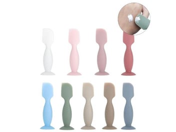 Listing 3 of 9 for Baby Diaper Cream Spatula For Butt Paste Soft Silicone Brush Applicator Baby