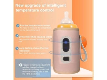 Listing 6 of 9 for USB Baby Milk Bottle Thermal Bag Universal Digital Display Nursing Bottle