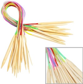 Listing 10 of 16 for Knitting Needles Storage Bag Crochet Supplies with Case