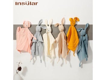 Listing 4 of 9 for Muslin Baby Comfort Towel Cotton Comforter Blanket For Newborns