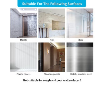 Listing 5 of 5 for 10pcs Anti Tip Furniture Anchors , Adhesive Furniture Wall Anchor Kit for Bab