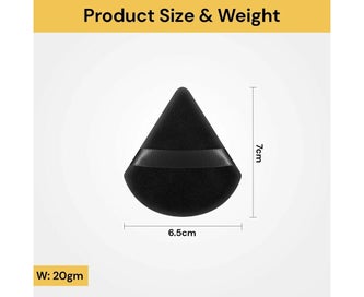 Listing 8 of 8 for 10Pcs Cosmetic Puff Triangle Sponge Powder Puffs Make Up Tool Cotton MINI Mak