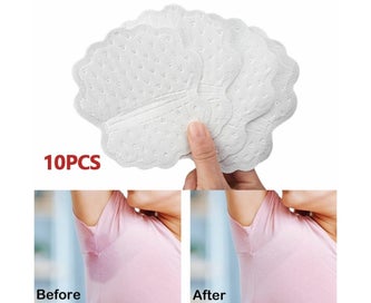 Listing 5 of 8 for 10pcs Armpit Sweat Pad Disposable Stickers Underarm Absorbing Anti Perspirati