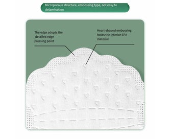 Listing 7 of 8 for 10pcs Armpit Sweat Pad Disposable Stickers Underarm Absorbing Anti Perspirati