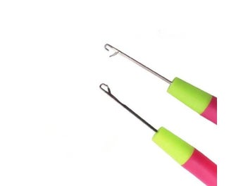 Listing 5 of 7 for 2Pcs Latch Hook Crochet Needle Dreadlocks Knitt Hair Crochet Needle Hook Hair