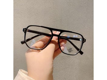 Listing 8 of 10 for Vintage Oversized Eyeglasses Frame Women Men Clear Shades Anti Blue Light Big