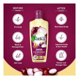 Listing 2 of 2 for Vatika Naturals Red Onion Hair Oil 200ml