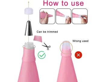 Listing 5 of 5 for 21pcs Piping Bag Tip Set Silicone Pastry Bags with Stainless Steel Nozzle Ici