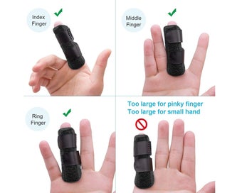 Listing 5 of 7 for 2 pcs Finger Splint, Snap Finger Splint for Broken Fingers, Finger Protection