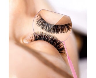 Listing 5 of 7 for 2 Pieces Lash Mirror, Mirror for Eyelash, Large Square Mirror Stainless Steel