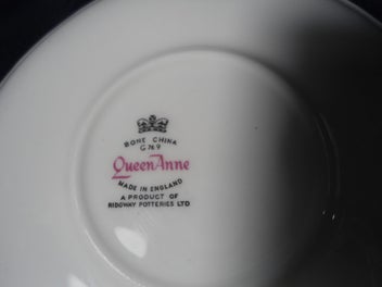 Listing 13 of 13 for Queen Anne 3pc teacup set lottbox 7