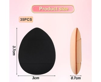 Listing 2 of 5 for 35 Pcs Mini Makeup Puff,Suitable For Foundation, Concealer, Eye Shadow,Beauty