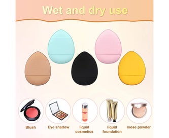 Listing 3 of 5 for 35 Pcs Mini Makeup Puff,Suitable For Foundation, Concealer, Eye Shadow,Beauty