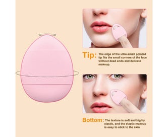 Listing 5 of 5 for 35 Pcs Mini Makeup Puff,Suitable For Foundation, Concealer, Eye Shadow,Beauty