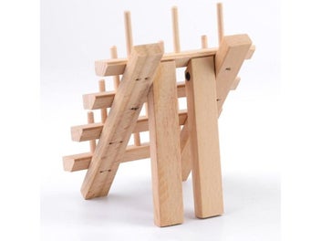 Listing 6 of 9 for IMZAY Wooden Sewing Thread Storage Box Spool Yarn Holder Home Embroidery