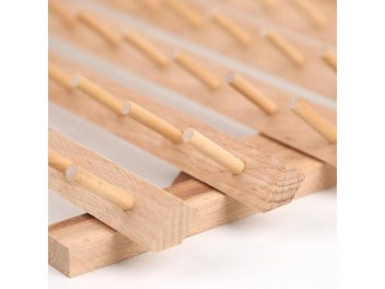 Listing 7 of 9 for IMZAY Wooden Sewing Thread Storage Box Spool Yarn Holder Home Embroidery