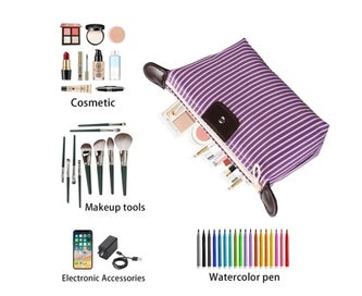 Listing 3 of 5 for 3pcs Waterproof Storage Bags,with Zipper Travel Organizer Small Makeup Bag fo