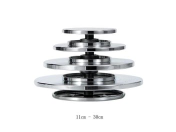 Listing 4 of 9 for Double Side Sculpture Turntable Clay Sculpture Handmade Model Turntable Flower