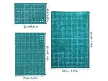 Listing 4 of 9 for IMZAY A3/A4/A5 Leather Cutting Mat Self-Healing Rotary Knife Cutting Process