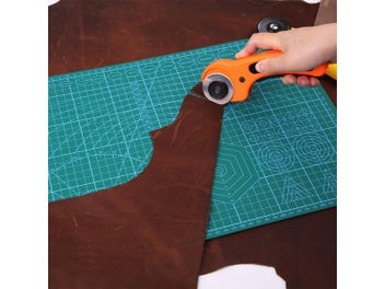 Listing 7 of 9 for IMZAY A3/A4/A5 Leather Cutting Mat Self-Healing Rotary Knife Cutting Process
