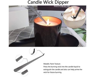 Listing 3 of 7 for 4 in 1 Candle Accessory Set Candle Wick Trimmer Candle Cutter Candle Snuffer