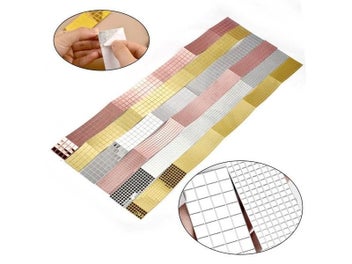 Listing 5 of 9 for Mosaic Tiles Self-Adhesive Real Craft Square Mirrors Mosaic Tiles Stickers