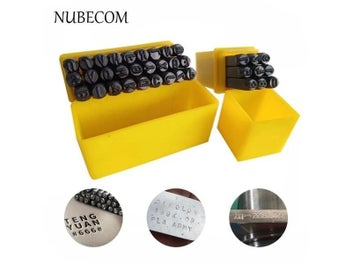 Listing 3 of 15 for NUBECOM Numbers Alphabets Printing Tool DIY Craft Embossing Stamp For Leather