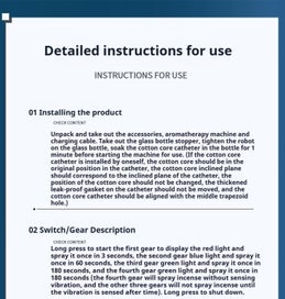 Listing 8 of 9 for Room / Car Smart Automatic Aromatherapy Diffuser