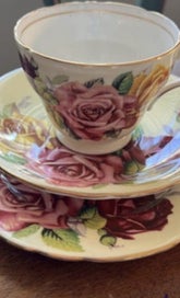 Listing 1 of 2 for Beautiful Aynsley Cabbage Rose Trio
