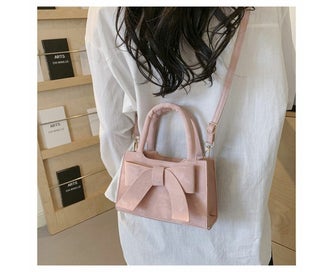Listing 3 of 7 for 4Pcs Popular Shoulder Bag Trendy Small Square Bag Fashion Cosmetic Bag Women
