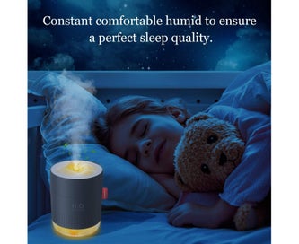 Listing 4 of 6 for 500ml Portable Humidifier, Mini Cool Mist Humidifier with Night Light, USB Pe