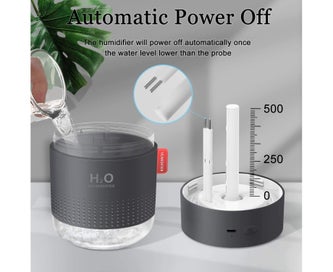 Listing 5 of 6 for 500ml Portable Humidifier, Mini Cool Mist Humidifier with Night Light, USB Pe