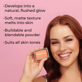 Listing 4 of 4 for MCoBeauty Glow Up pH Powder Blush - Peach Pop