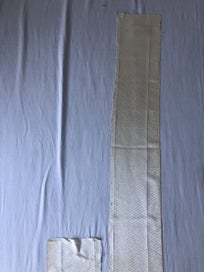Listing 13 of 18 for Vintage Japanese Fabric Decortive Woven Silk Kimono Panels X2