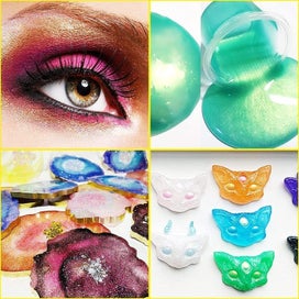 Listing 9 of 20 for Mica Powder Resin Cosmetic Soap Nail Candle Pigment 20 Bottles