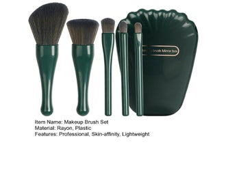 Listing 12 of 14 for 5Pcs Makeup Brushes Soft Dense Bristles Fluffy Beauty Tools Eye Shadow Highli