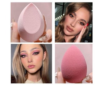 Listing 2 of 3 for 8PCS One Set Value Makeup Foundation Blender Sponge Puff Cosmetic Beauty Eggs