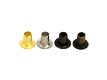 Listing 7 of 9 for 100sets Brass Eyelet No Washer 1.5mm/2mm/2.5mm Leather Craft Repair Grommet