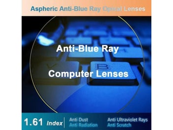 Listing 3 of 8 for 1.61 Anti-Blue Ray Single Vision Men And Women Optical Lenses Prescription