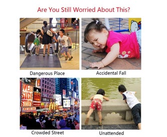 Listing 4 of 6 for Baby Toddler Safety Leashes - Kids Safety Harness for Walking, Anti Lost Belt