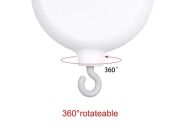 Listing 5 of 7 for Rotary Baby Crib Bed Toy Musical Mobiles 35 Songs Music Box Remote Control